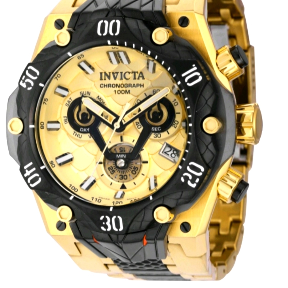 VERY RARE INVICTA RESERVE VENOM MODEL NUMBER 37635 (COME IN A YELLOW 1 SLOT DIVE
